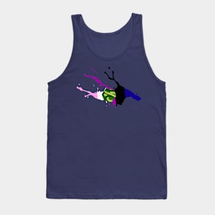 D20 Watercolour splash Tank Top